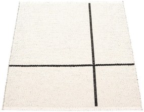 Covor pentru exterior și interior negru 70x90 cm Fred Black – Pappelina