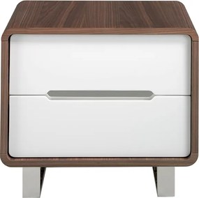 Noptiera cu 2 sertare design elegant Bonni