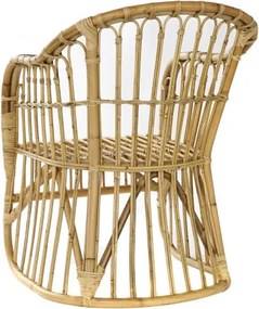 Fotoliu de exterior, natur, din rattan, Naturys