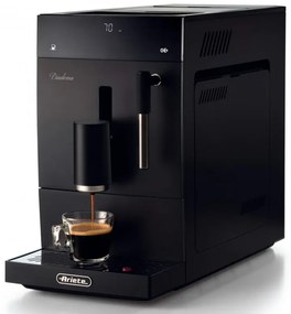 Espessor automat Ariete Diadema Automatica 1452/00, 1350W, 1,5 L, Rasnita incorporata, 19 bar, Afisaj tactil, Spumare lapte, Negru