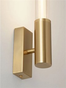Aplica de perete LED baie IP44 NOLD aurie