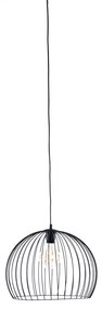 Lampă modernă suspendată neagră 40 cm - Koopa