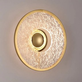 Aplica decorativa metal auriu, acrilic LED Alexia
