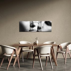 Tablou - Cuplu (cu ceas) (90x30 cm)