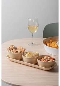 Set de servire în culoare naturală din bambus Puro – PT LIVING
