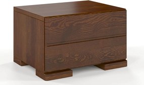 Noptieră lemn masiv TerraCraft 1 Sertar Pin, 40 × 34 × 25 cm