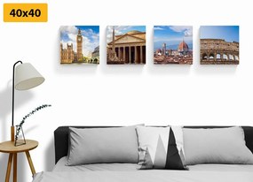 Set tablouri orașe orbitoare