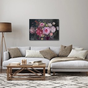 Tablou - Flori de grădină (70x50 cm)