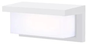 Aplică de exterior Brilagi BRICKY 1xE27/60W/230V alb IP54