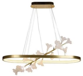 Lustră LED dimabilă pe cablu LED/55W/230V 3000-6500K + telecomandă