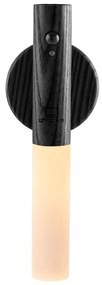Aplică de perete neagră LED cu USB Baton – Gingko