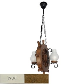 Lustra in stil marinaresc fabricata manual din lemn Timona WOOD-TI-SP2
