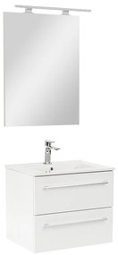 Mobilier complet de baie Vario Clam 60 alb-alb