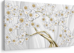 Tablou - Copac cu decor auriu (90x60 cm)