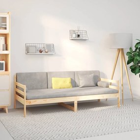 vidaXL Pat de zi fără saltea, 90x190 cm, lemn masiv de pin