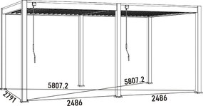 Pergolă bioclimatică Intro Neo – Rojaplast