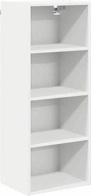 vidaXL Dulap suspendat Alb 40 x 29,5 x 100 cm Lemn compozit