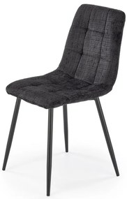 Scaun K547 stofa negru H87 cm