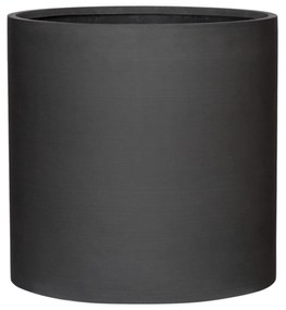 Květináč Max, barva volcano černá, více velikostí - PotteryPots mărimea: M - înălțime 42,5 cm, diametru 42,5 cm