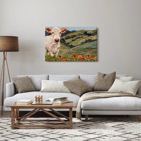 Tablou - Imitație de motiv tricotat (90x60 cm)
