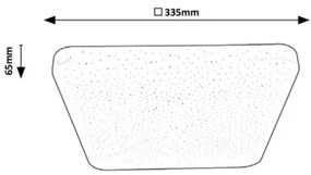 Plafonieră LED Rabalux LED/18W/230V