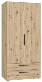 Dulap MARO 100 x 213 cm, stejar Artisan