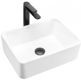 REA-U0952 - Lavoar pentru blat ANITA MINI 31x41 cm, ceramică, alb lucios