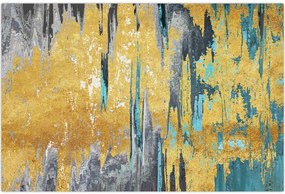 Tablou - Design auriu (90x60 cm)