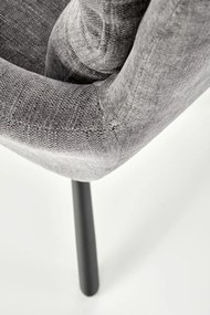 Scaun rotativ K495 stofa gri