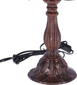 Lampa de masa Tiffany Libelula h 45 cm ,abajur 30 cm