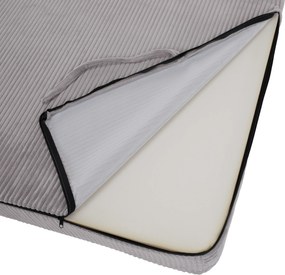 Saltea pliabilă/fotoliu extensibil, 2 in 1, gri, VEDIS