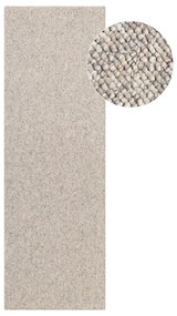 Covor tip traversă gri/crem lavabil 80x240 cm Rocco Dark Cream – Elle Decoration