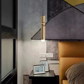 Lustra led pendul, Lalo1, Gold
