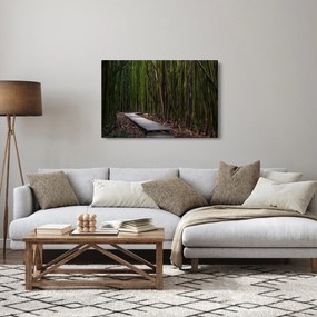 Tablou - Între bambus (90x60 cm)