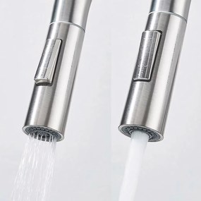 Baterie de bucătărie Rea Fresh High BRUSH NICKEL