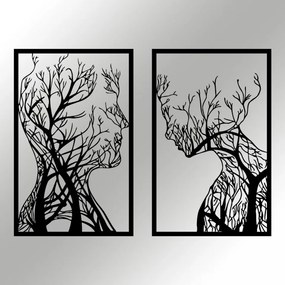 Accesoriu Decorativ de Perete Lutuf, Metal