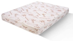 Saltea BAMBOO CONFORT, spumă poliuretanică, reversibilă, hipoalergenică, super ortopedică, Grosime 19 cm, 90x200