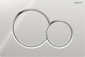 Geberit 115.770.21.5 - Plăcuță de comandă Sigma01 Round 24,6x16,4 cm, crom lucios