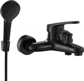 Mexen Erica R05 baterie cadă cu set de duș, negru - 74643R05-70