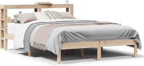 vidaXL Cadru de pat fără saltea, 160x200 cm, lemn masiv pin