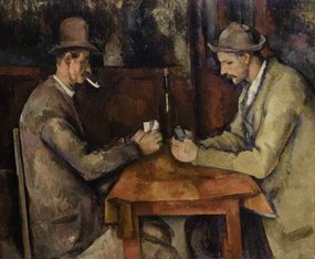 Cezanne, Paul - Reproducere The Card Players, 1893-96, (40 x 35 cm)