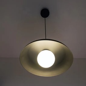 Pendul pe cablu ECLIPSE, 1xE27/15W/230V, negru