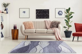 Covor Feel 5675/17944 Valuri bej/violet