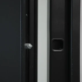 Usa metalica de intrare in apartament antiefractie - Dierre SPARTA 8 + Contratoc ST, Usa Alb + Toc Alb, 1.5 mm