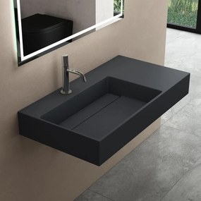 Lavoar Archi gri mat L89,5 cm