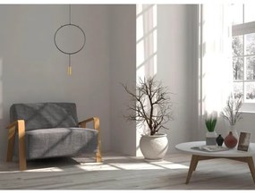 Lustră pe cablu ARCADE 1xGU10/5W/230V neagră/aurie Klausen 111039