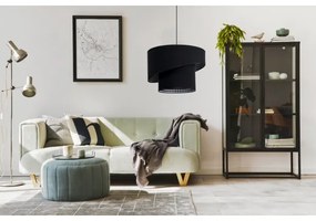 Lustră pe cablu LORI 1×E27/60W/230V neagră