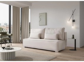 Canapea trei locuri Bale  (crem + argintiu). 1099365