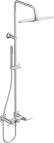 Coloana de dus cu baterie dubla comanda Ideal Standard Atelier Joy Neo cu maner in forma de levier