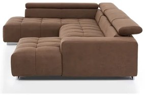 Colțar în formă de U TROPEA stânga, maro